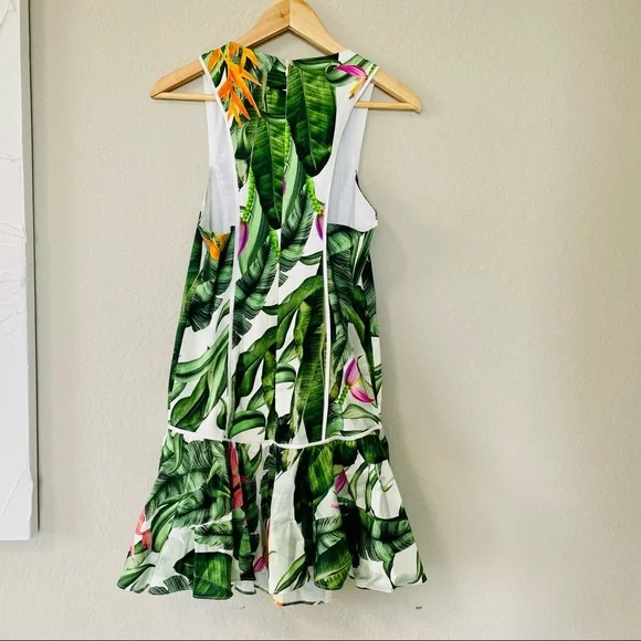 Loft 747 Tropical Flare Mini Dress - Picture 9 of 9